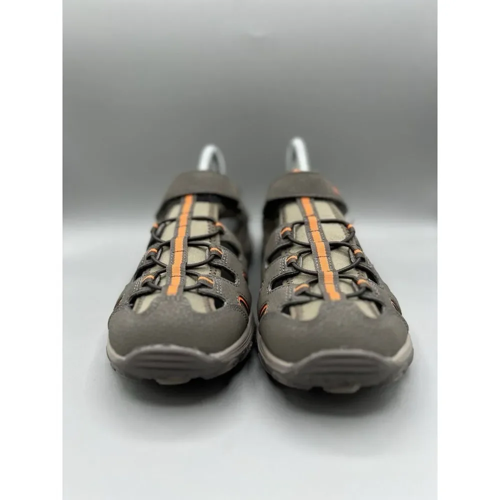MERRELL Select Fresh Sandals Womens Size 7W Tan Orange Cushion Beach Swim Casual